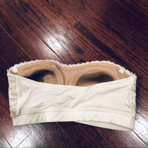 MAIDENFORM Bandeau Lace Bra Top (off white) - Picture 3 of 6